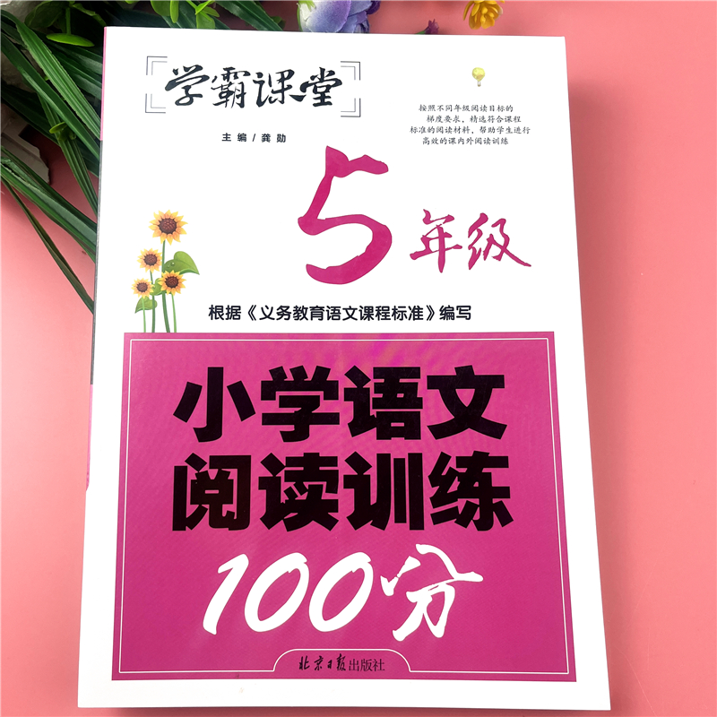 人教版5五年级阅读理解训练100分语文课外阅读理解专项训练必刷题