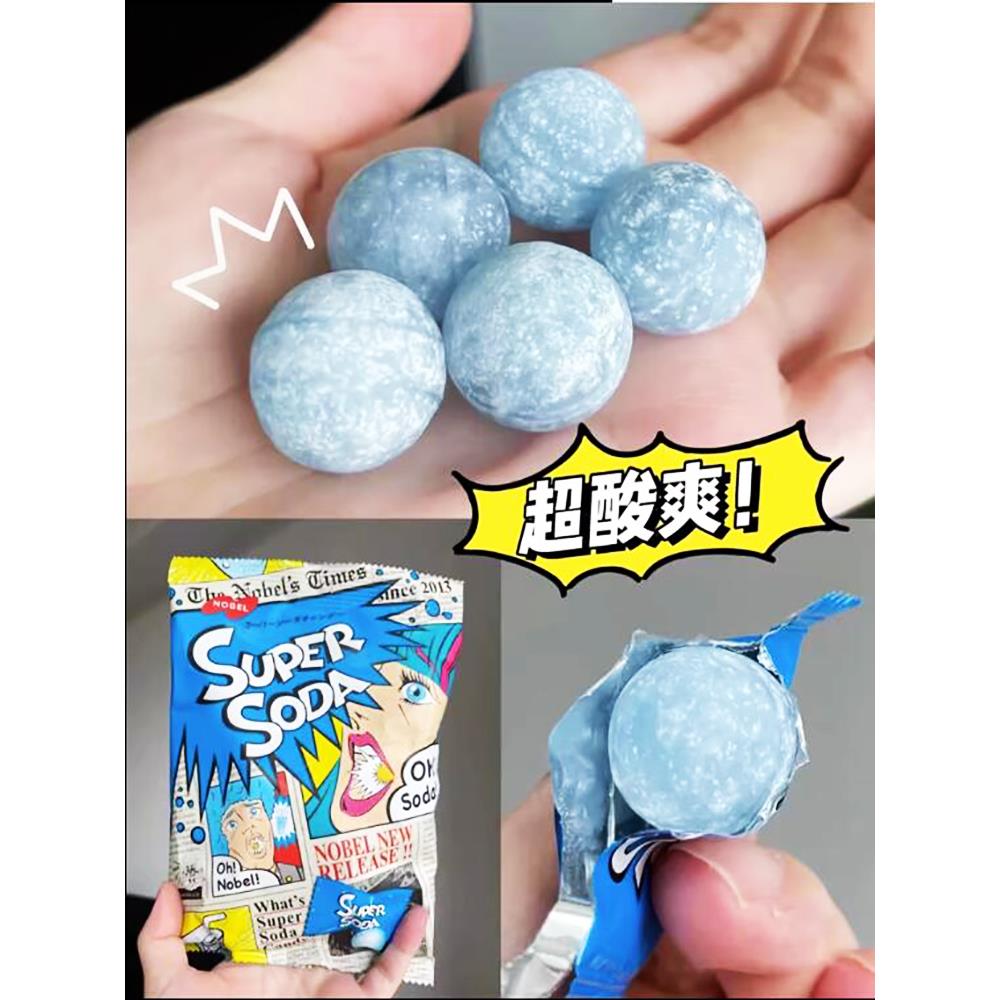 巴尼特超级酸糖超酸柠檬糖爆酸硬糖诺贝尔超酸糖柠檬硬糖汽水糖果