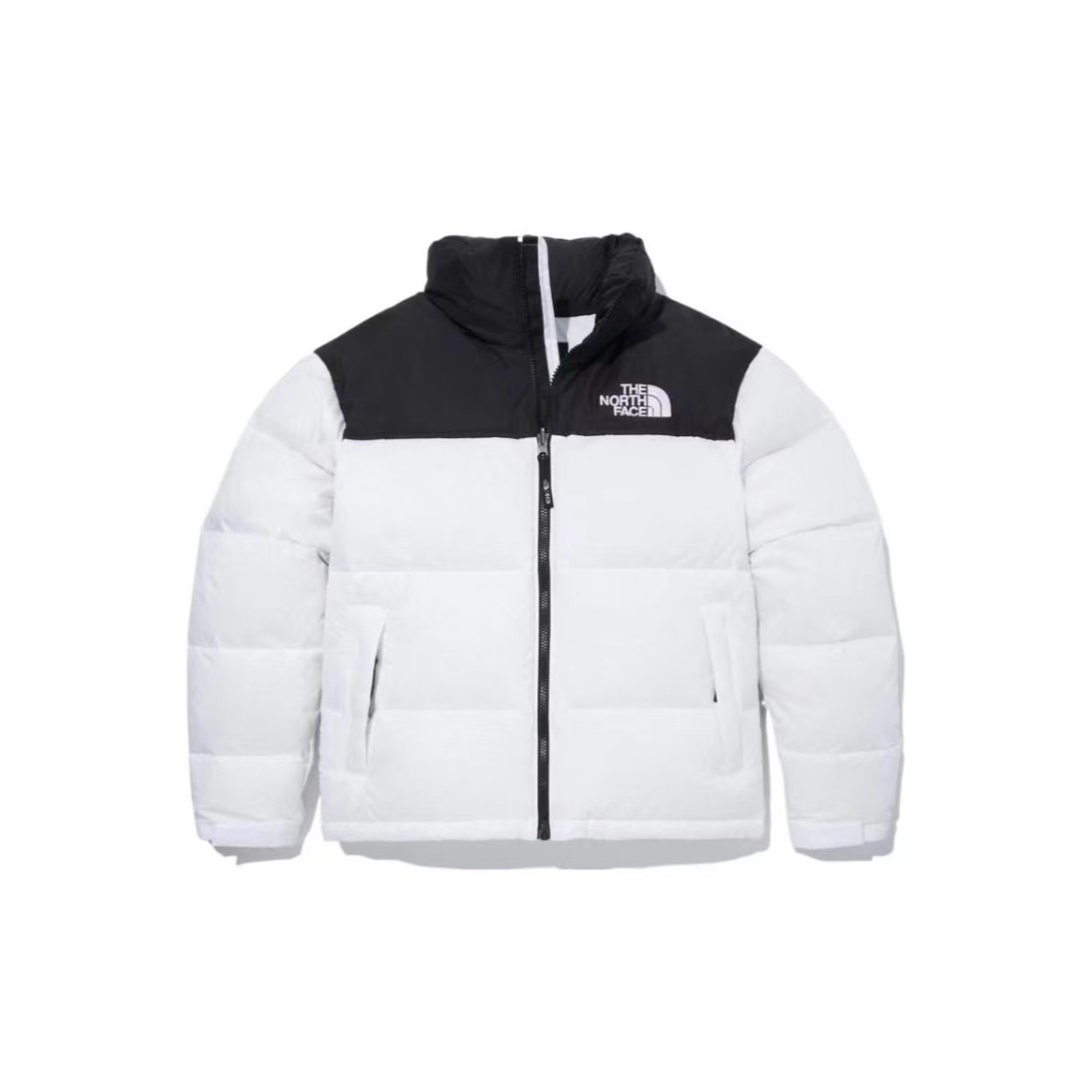 THE NORTH FACE/北面FW22 1996系列刺绣宽松立领可收纳连帽羽绒服