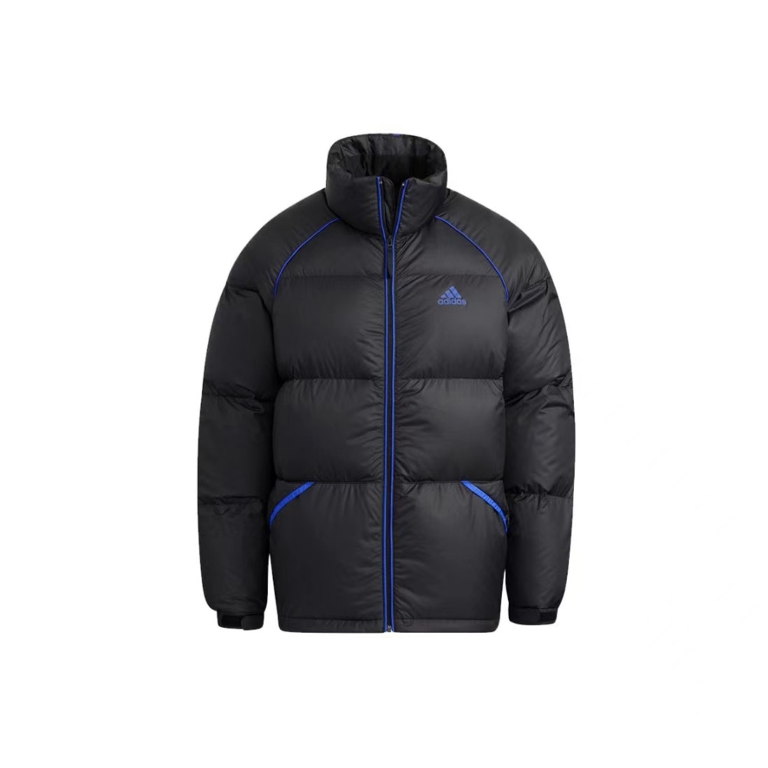 adidas/阿迪达斯户外运动纯色立领羽绒服 秋冬保暖防风羽绒服
