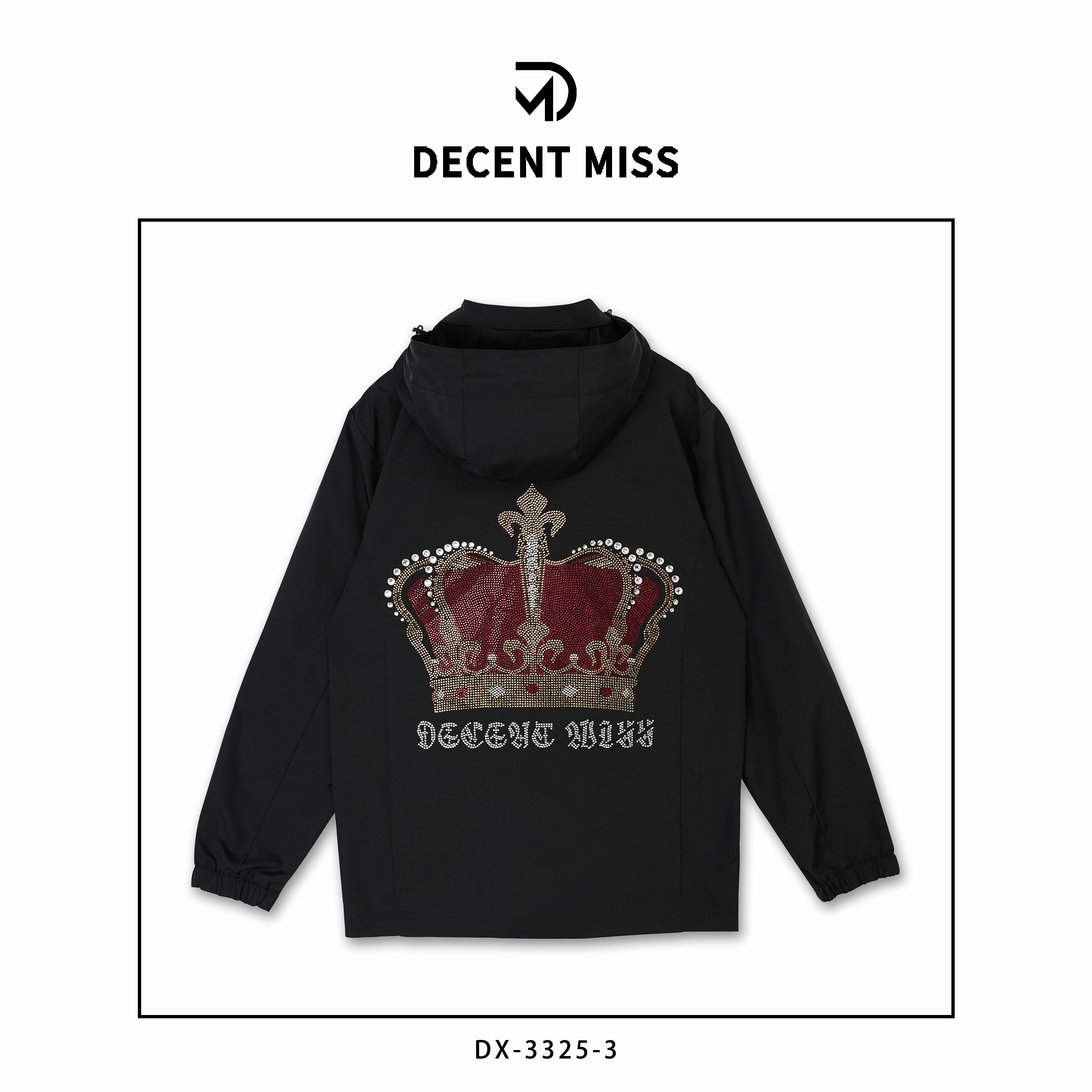 【原创设计】Decent miss定制重工冲锋衣DX-3325-3