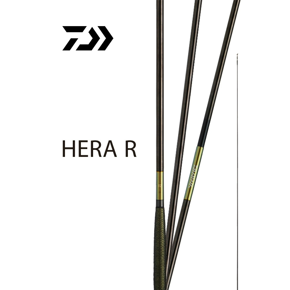 DAIWA/达亿瓦HERA R 鲫鱼钓竿日产轻量并继式鲫竿台钓竿