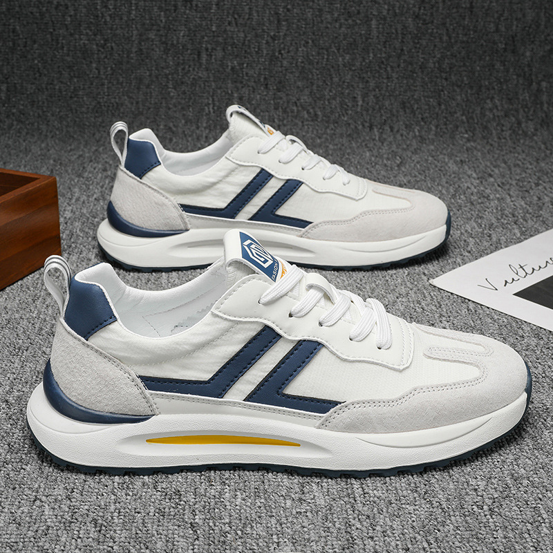 李宁国潮男鞋秋季新款透气运动鞋男跑步休闲青少年老爹潮鞋百搭鞋