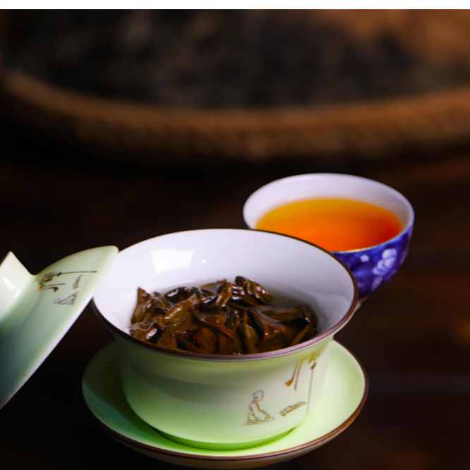 《一见倾心》25年滑竹梁子秋    古树纯料  晒红/普洱