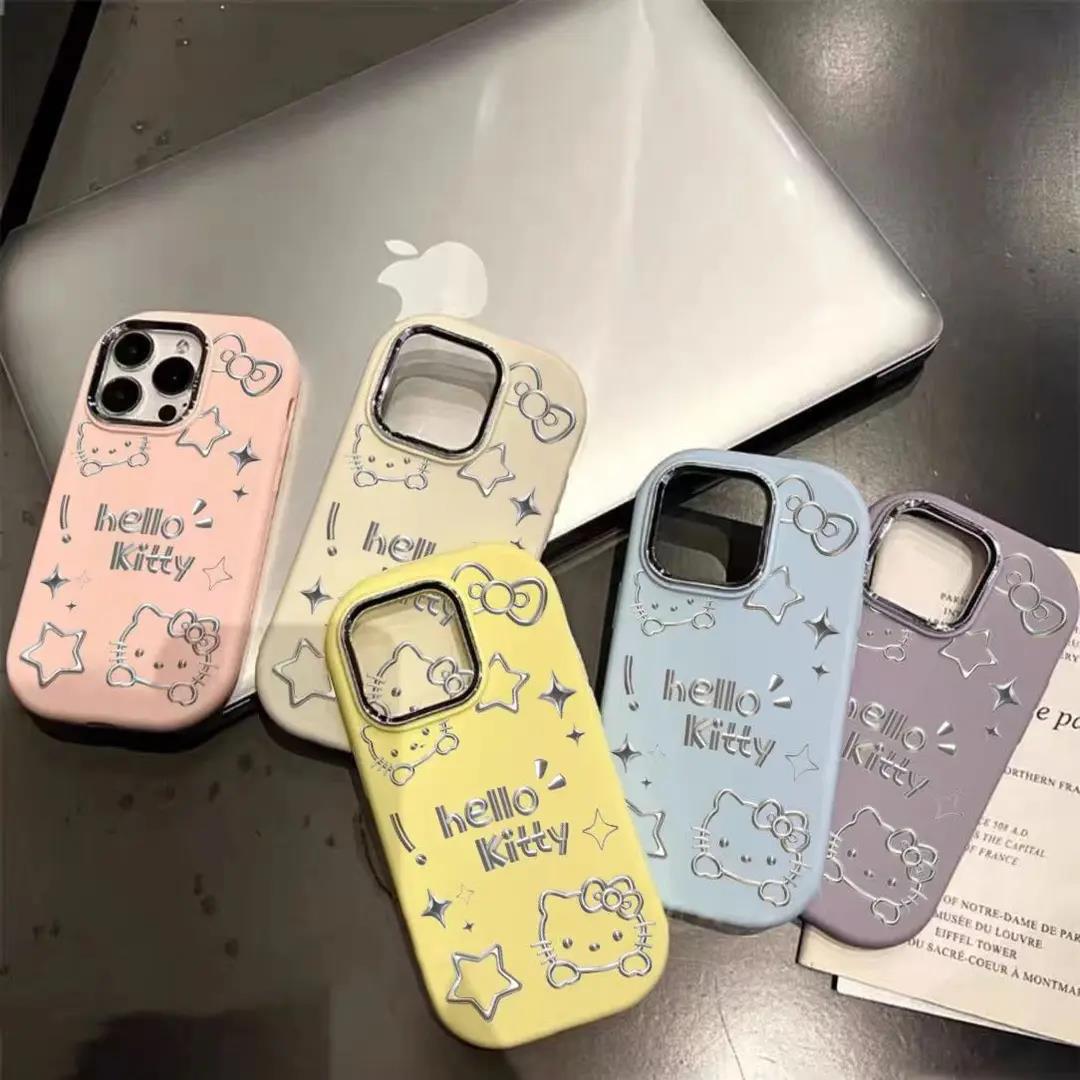 星星kitty猫苹果15 14promax手机壳iPhone13pro半包12/11软胶xsxr