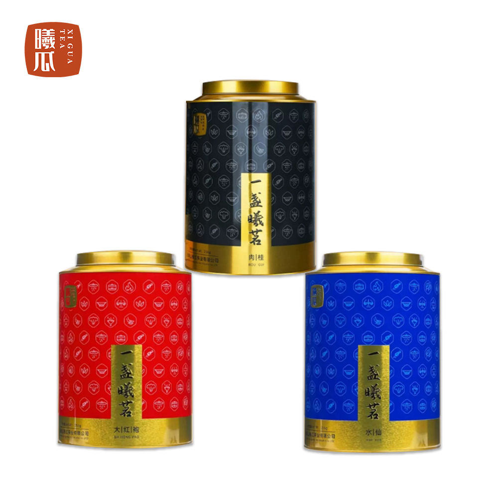 XIGUA/曦瓜一盏曦茗罐装256g武夷山岩茶 大红袍水仙肉桂乌龙茶