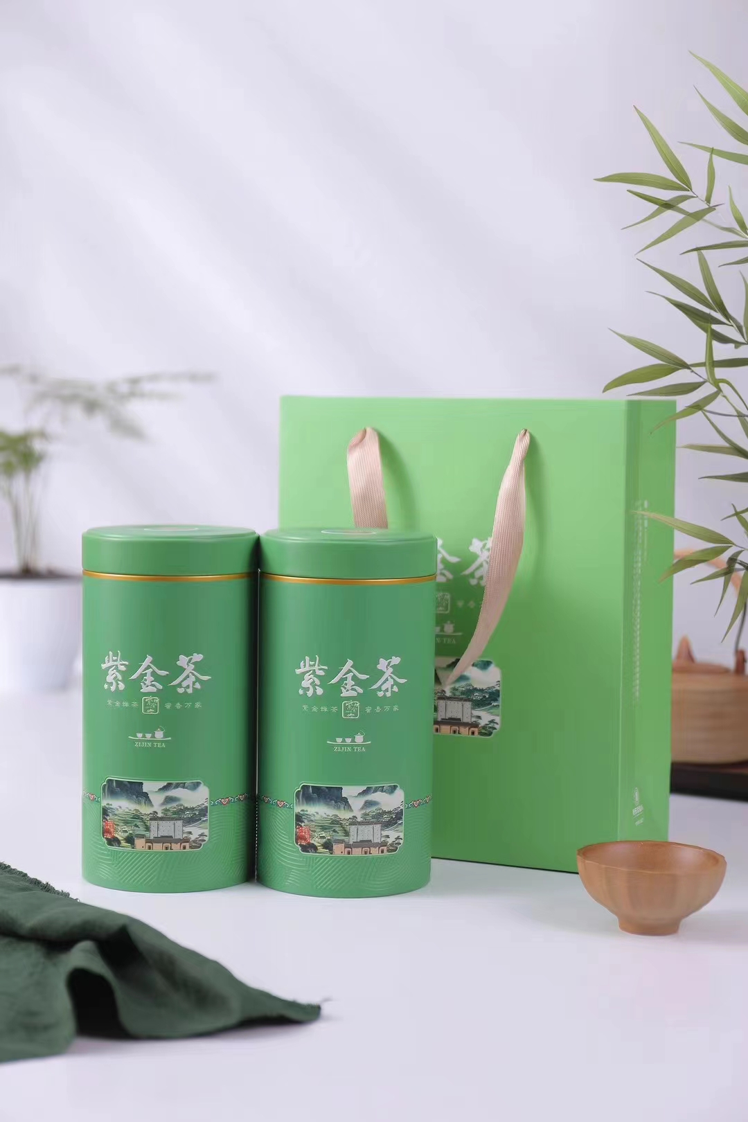 4年抖音老店紫金茶礼盒装净重8两｜紫金龙窝茶｜醇香甘甜｜自家茶山