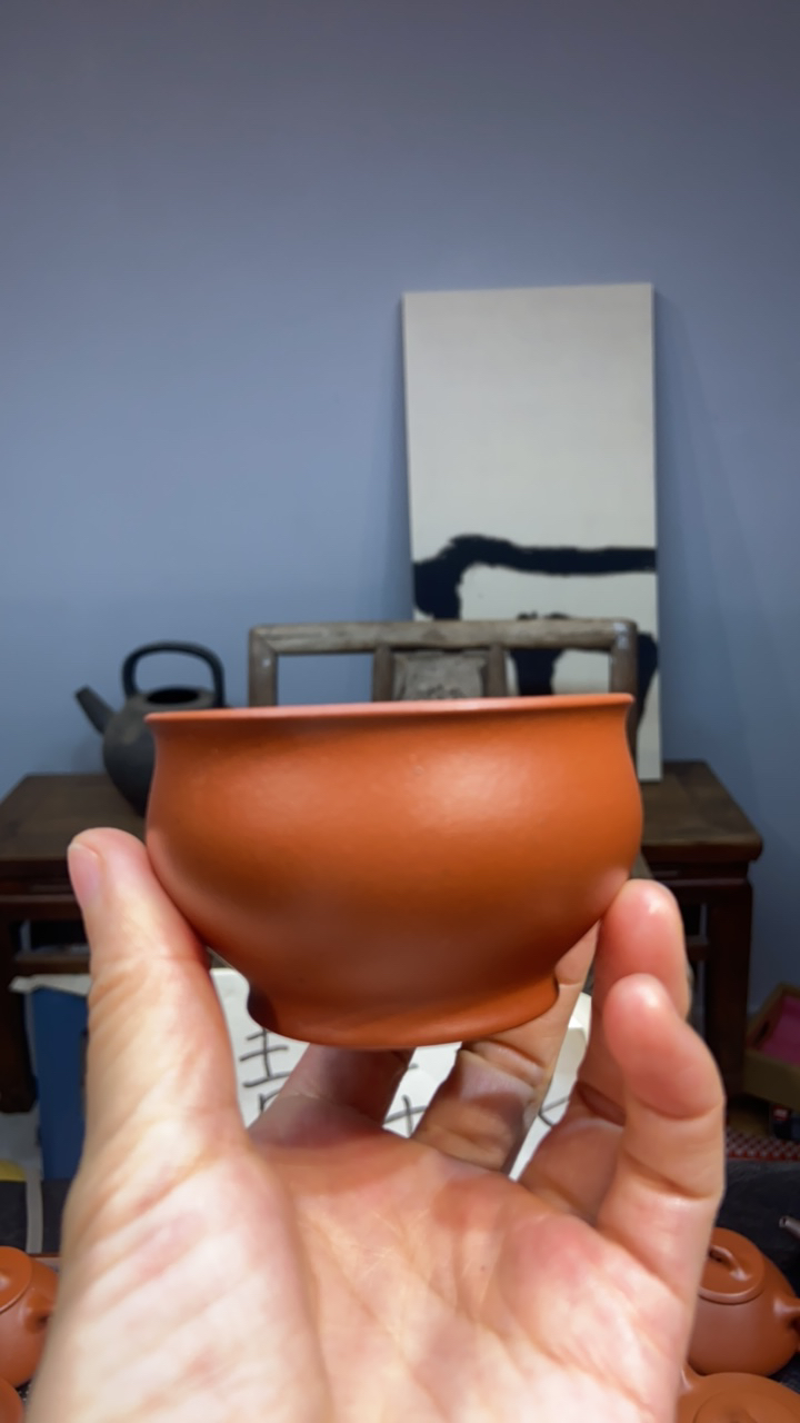 宜兴紫砂壶主人杯1只