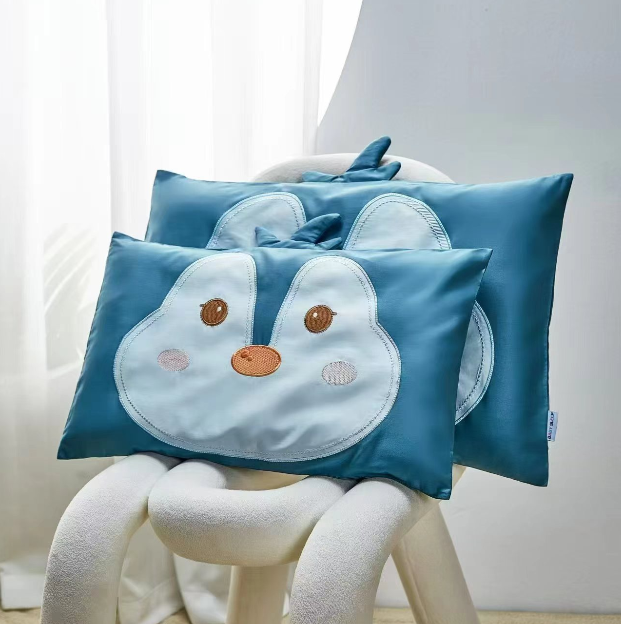 泰象牌长绒棉儿童枕套【58*35cm】 可爱卡通印花幼儿