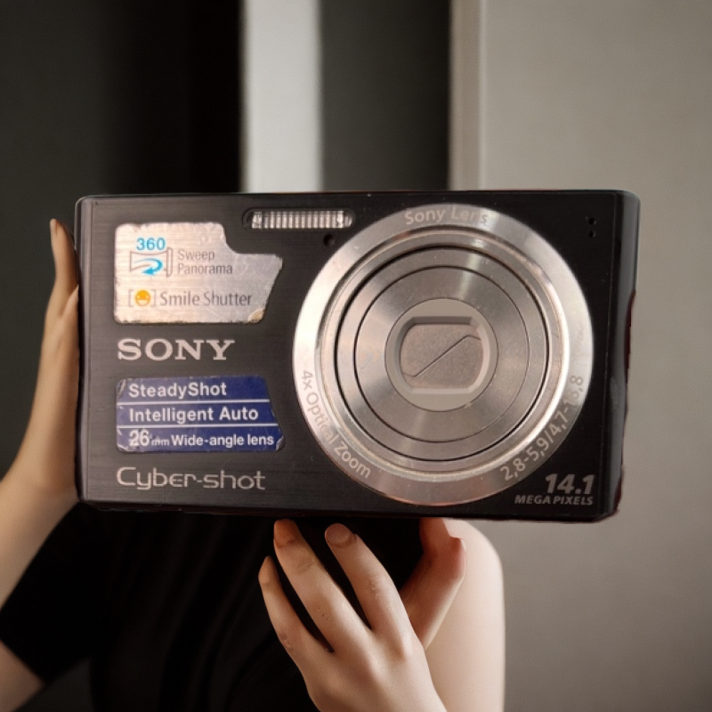 95新 PlayStation/索尼 自带美颜出片显白学生复古黑色拍照