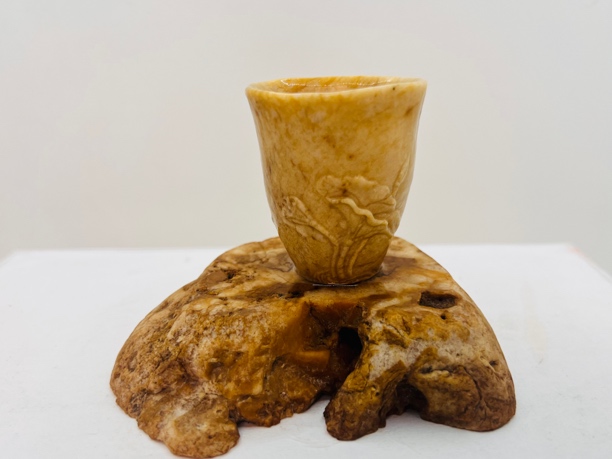 莲花薄胎闻香杯冰碛玉