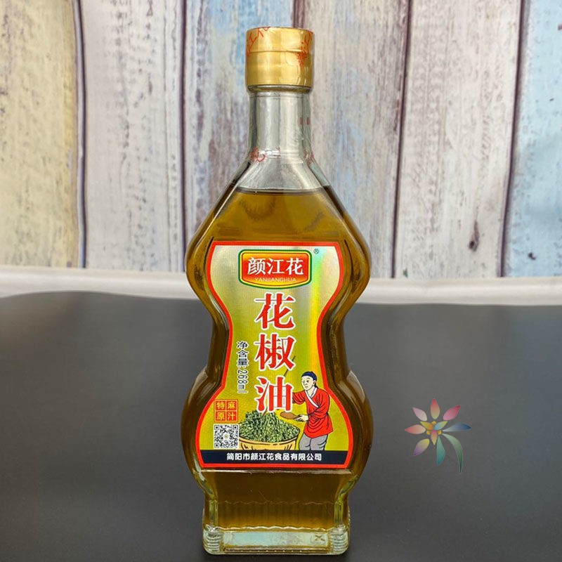 四川颜江花特麻花椒油黎江花麻椒油家用川菜凉拌油火/0lb蔬菜组合