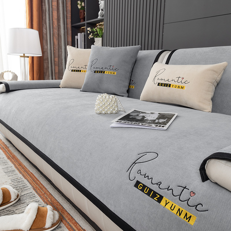 四季通用沙发垫防滑高级感柔软亲肤坐垫子可水洗沙发垫防滑四季款