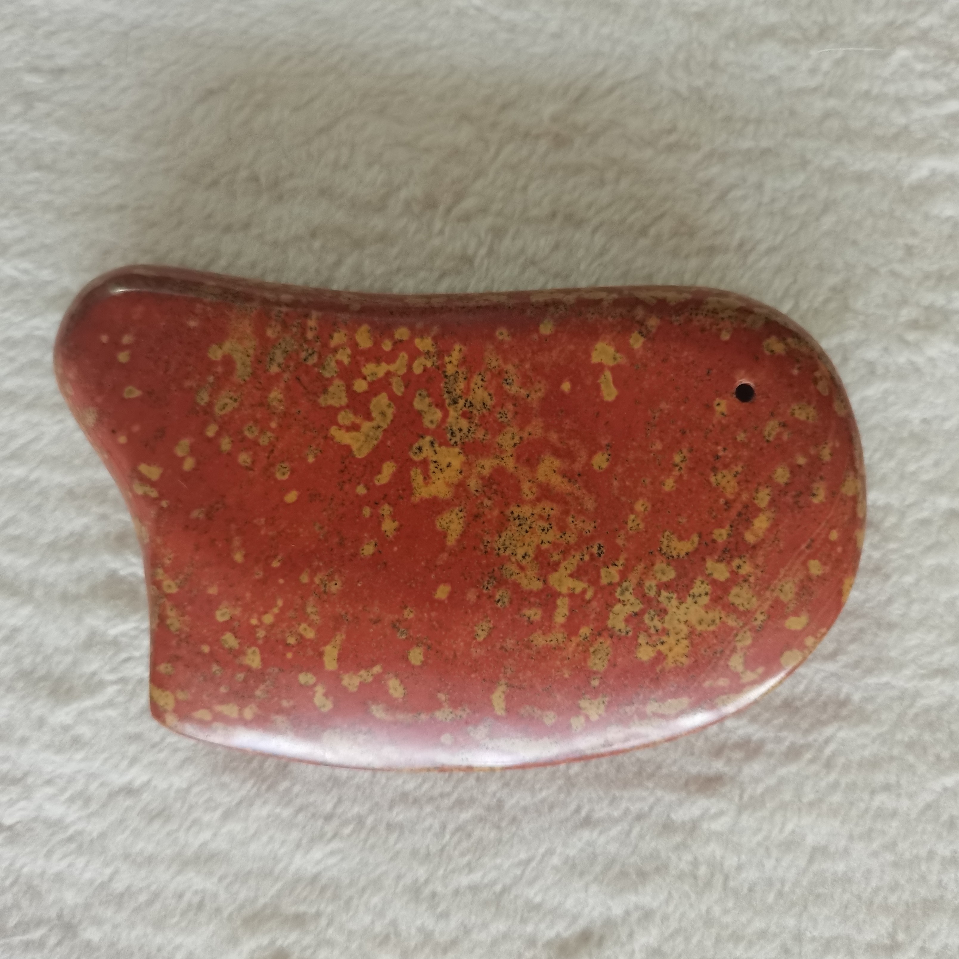 精品砭石满天星水波纹刮板泗滨砭石