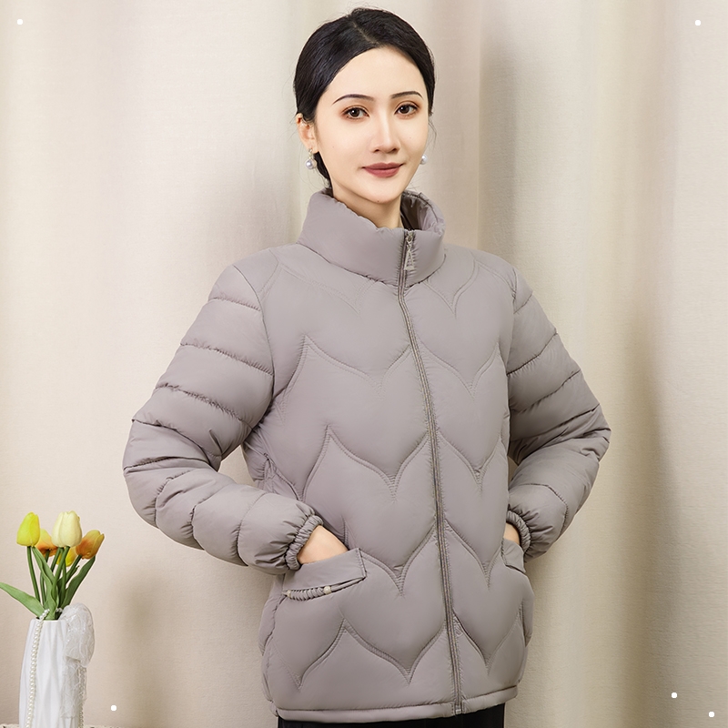 2024新款时尚百搭棉袄羽绒棉服秋冬休闲显瘦高级感中厚女棉衣爆款