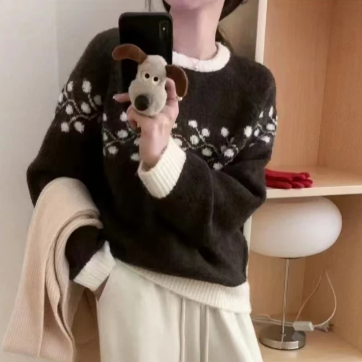 【红人上新】茵菲娜针织衫-R180549【180549】