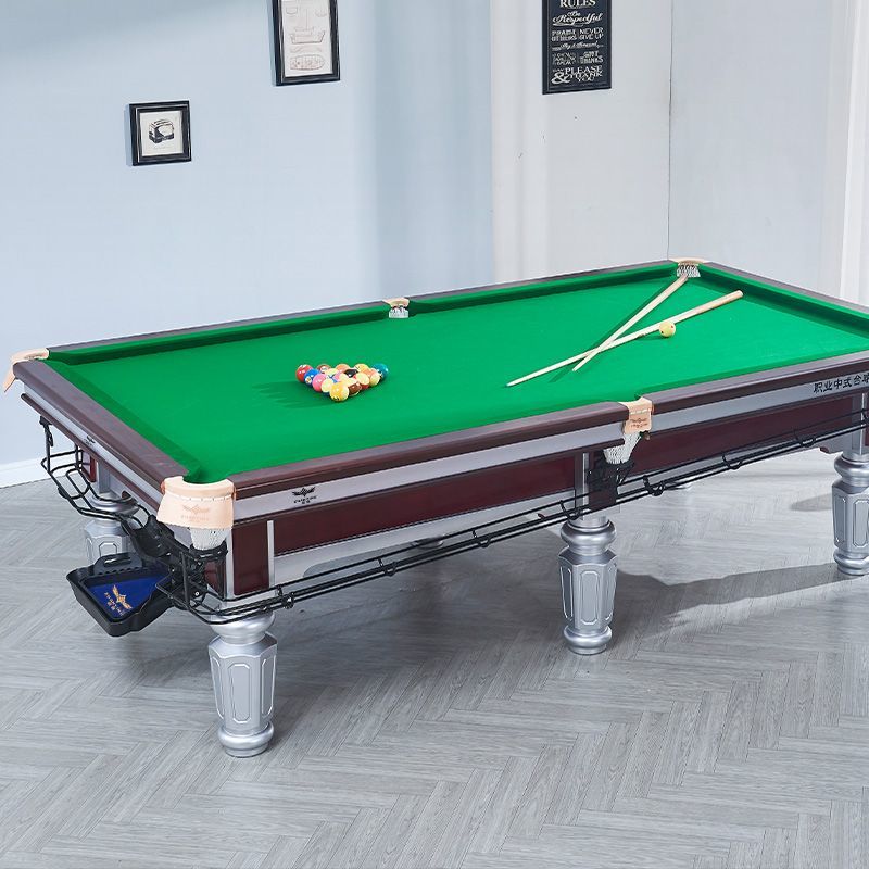 2024新款台球桌标准型钢库中式黑八球房球厅比赛家用大理石桌球台