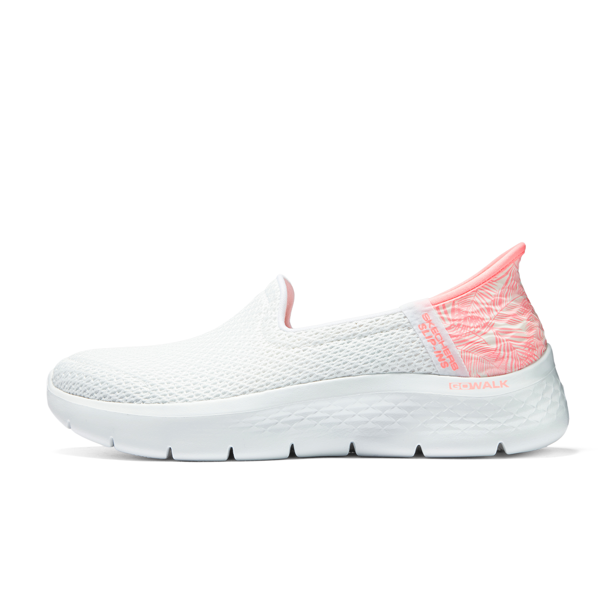 Skechers斯凯奇时尚气质健步鞋女2024新款一脚蹬缓震运动鞋124829