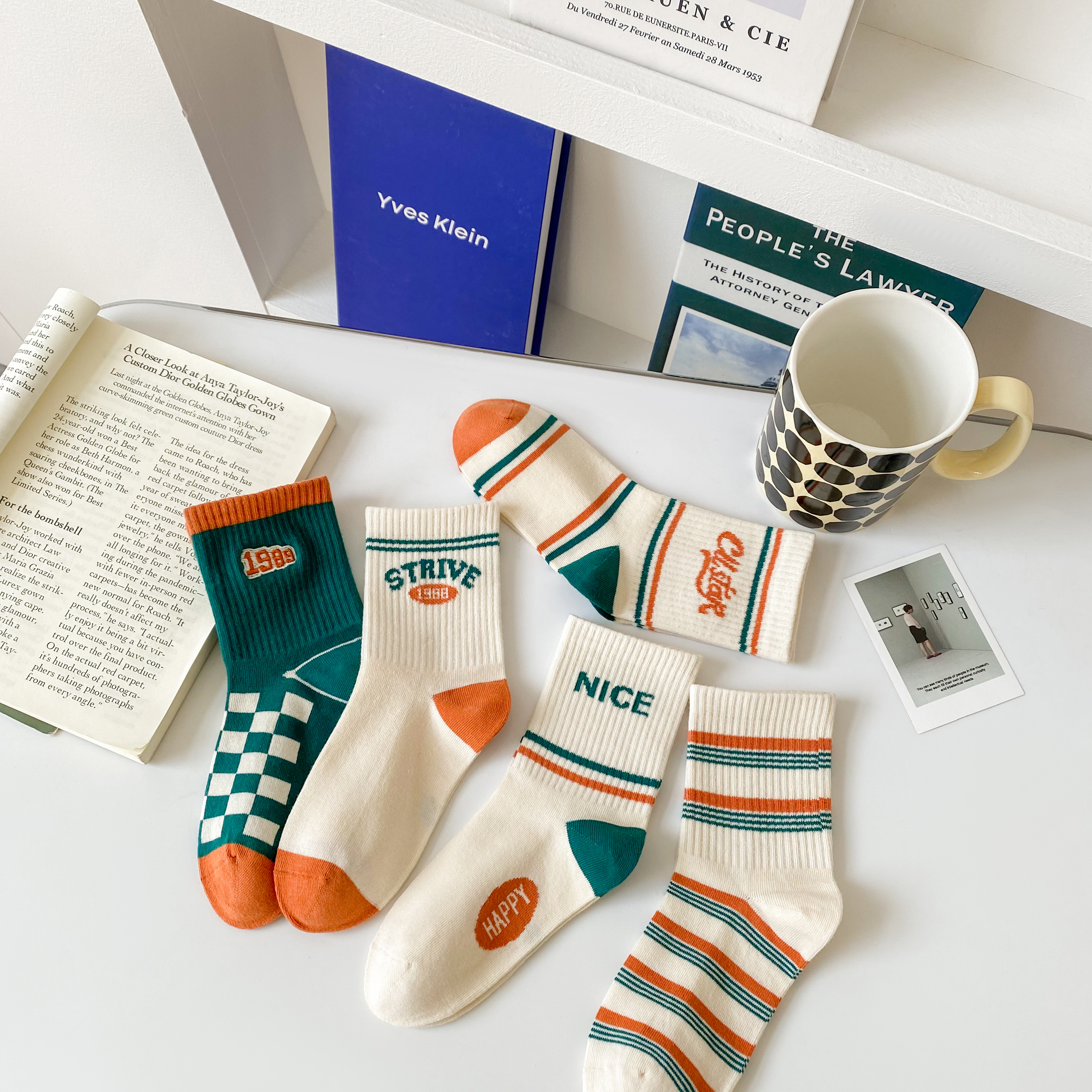 24SS018 兔默默 儿童中筒袜春秋季儿童棉袜童袜