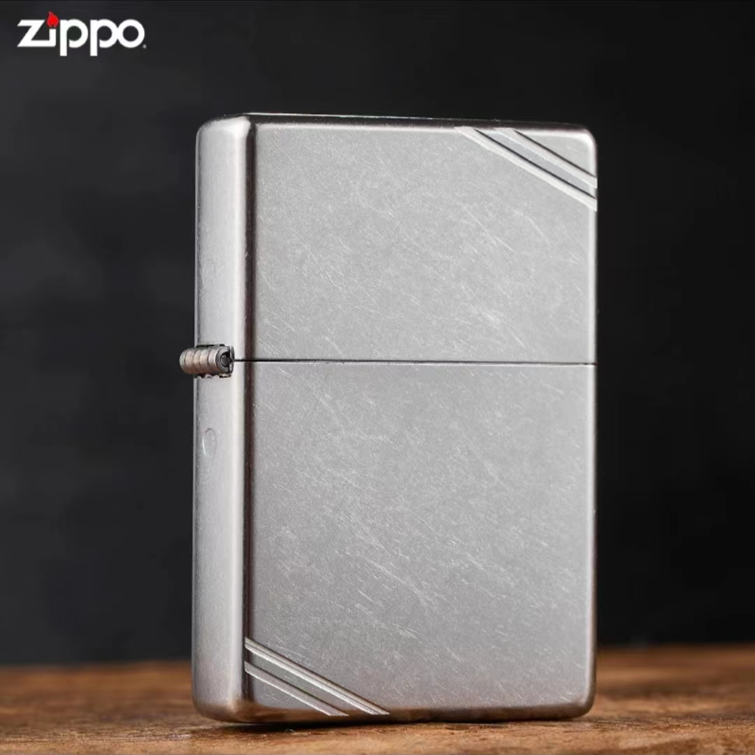 ZIPPO/之宝打火机 1937古典复刻切角 260镜面/267花砂 MBX1H1