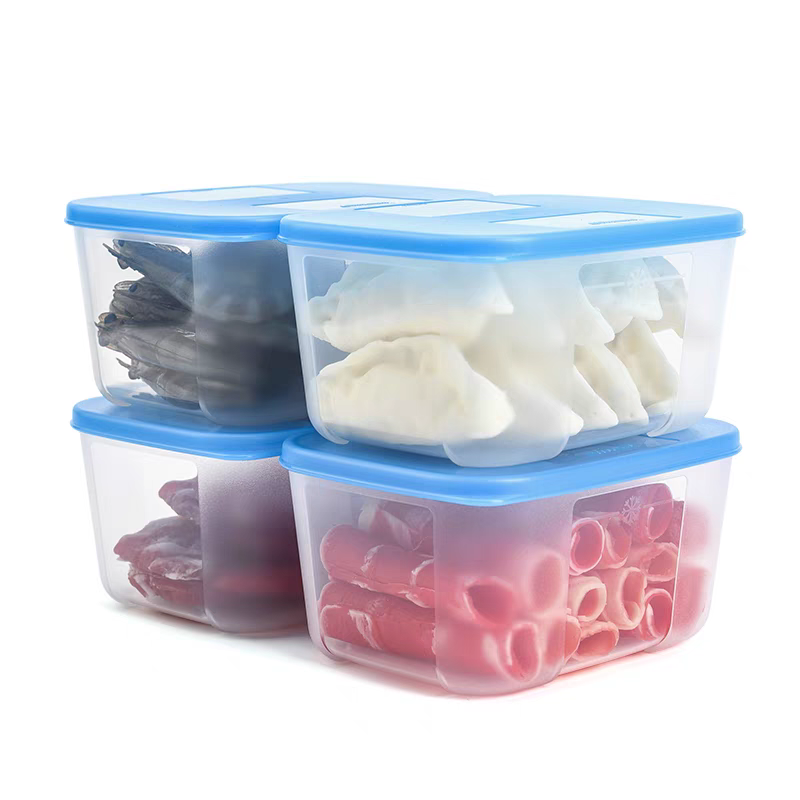 700ml冷冻盒保鲜盒冰箱肉类海鲜暴打柠檬茶收纳密封盒冷冻保鲜盒