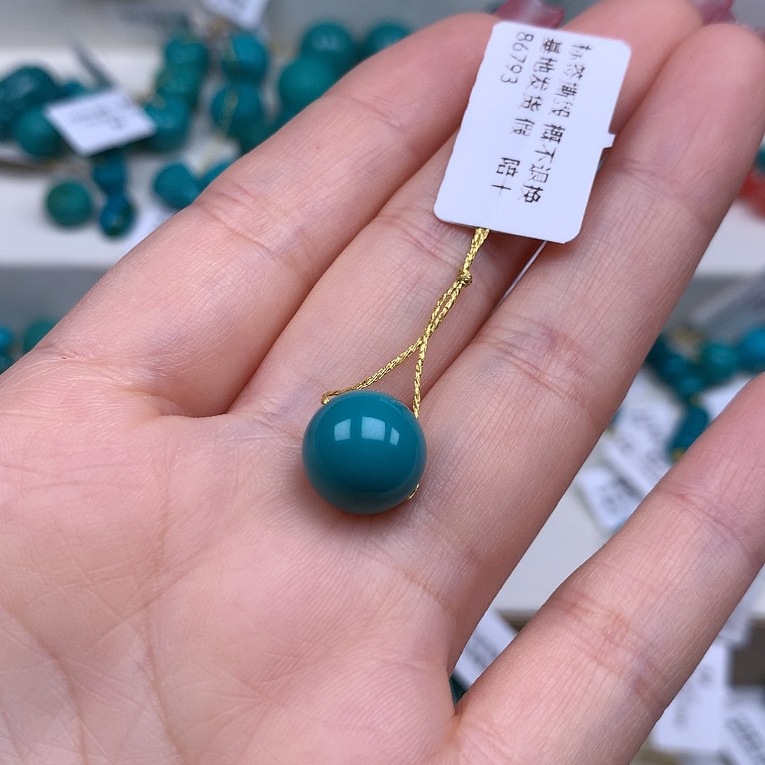 绿松石配饰未镶嵌脚****华