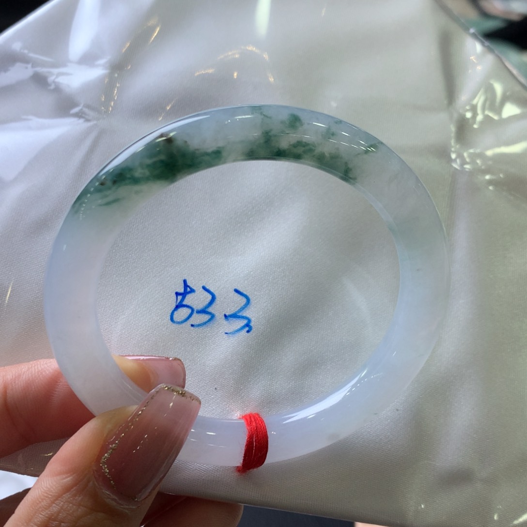 翡翠手镯未镶嵌53.3圆