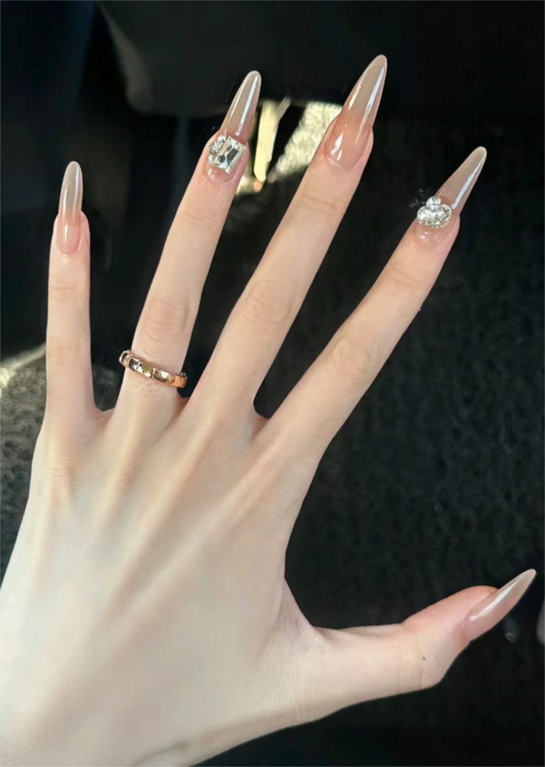 【主播过款报价/公屏扣价格数字/贴单再拍】美甲钻镶嵌钻手工冰透