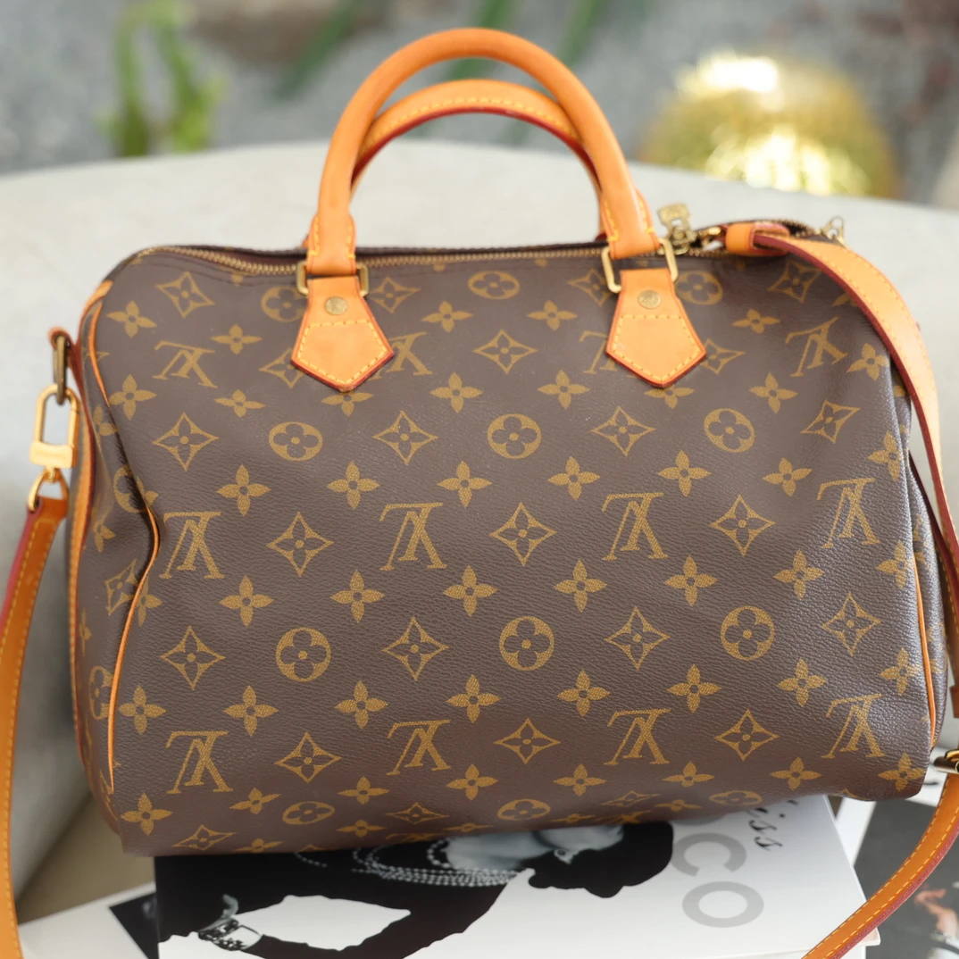 95新 LV 95新 LV 老板捡漏场  老花speedy35