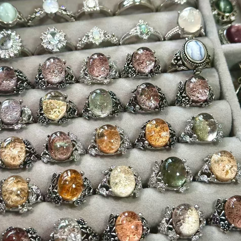 时尚戒指吊坠耳饰耳钉