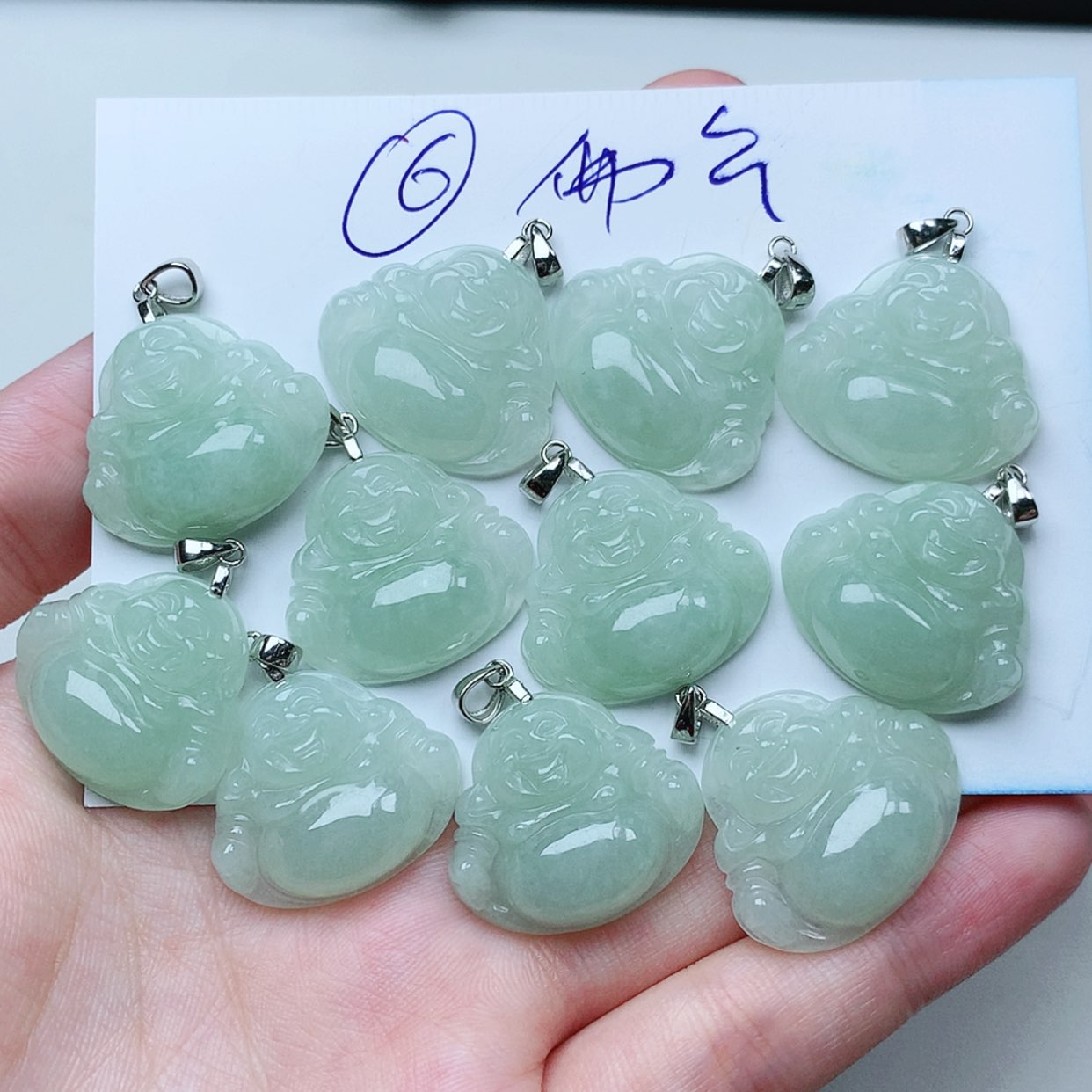 【闪购商品】翡翠颈饰银S925镶嵌多样性一件发货