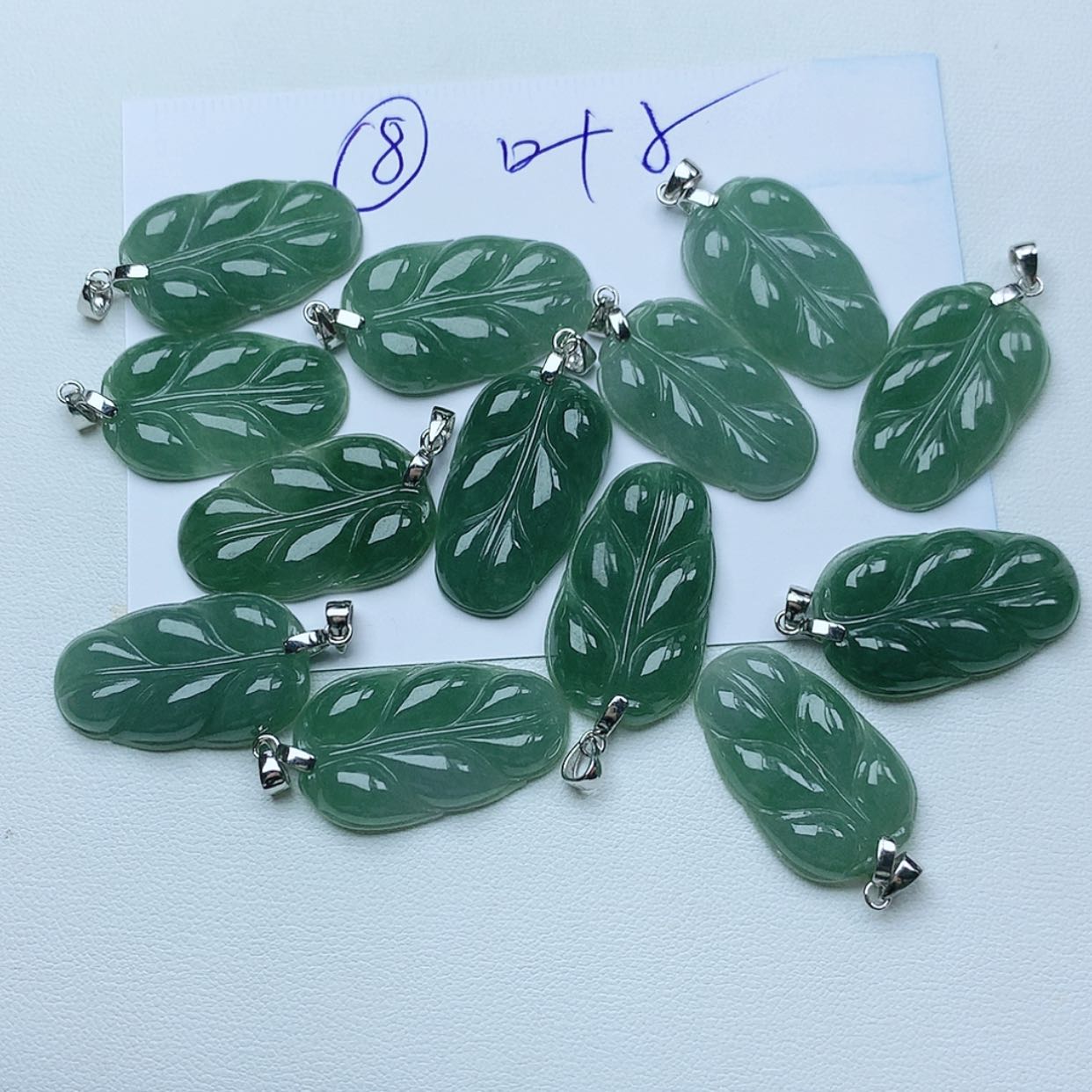 【闪购商品】翡翠颈饰银S925镶嵌多样性一件发货