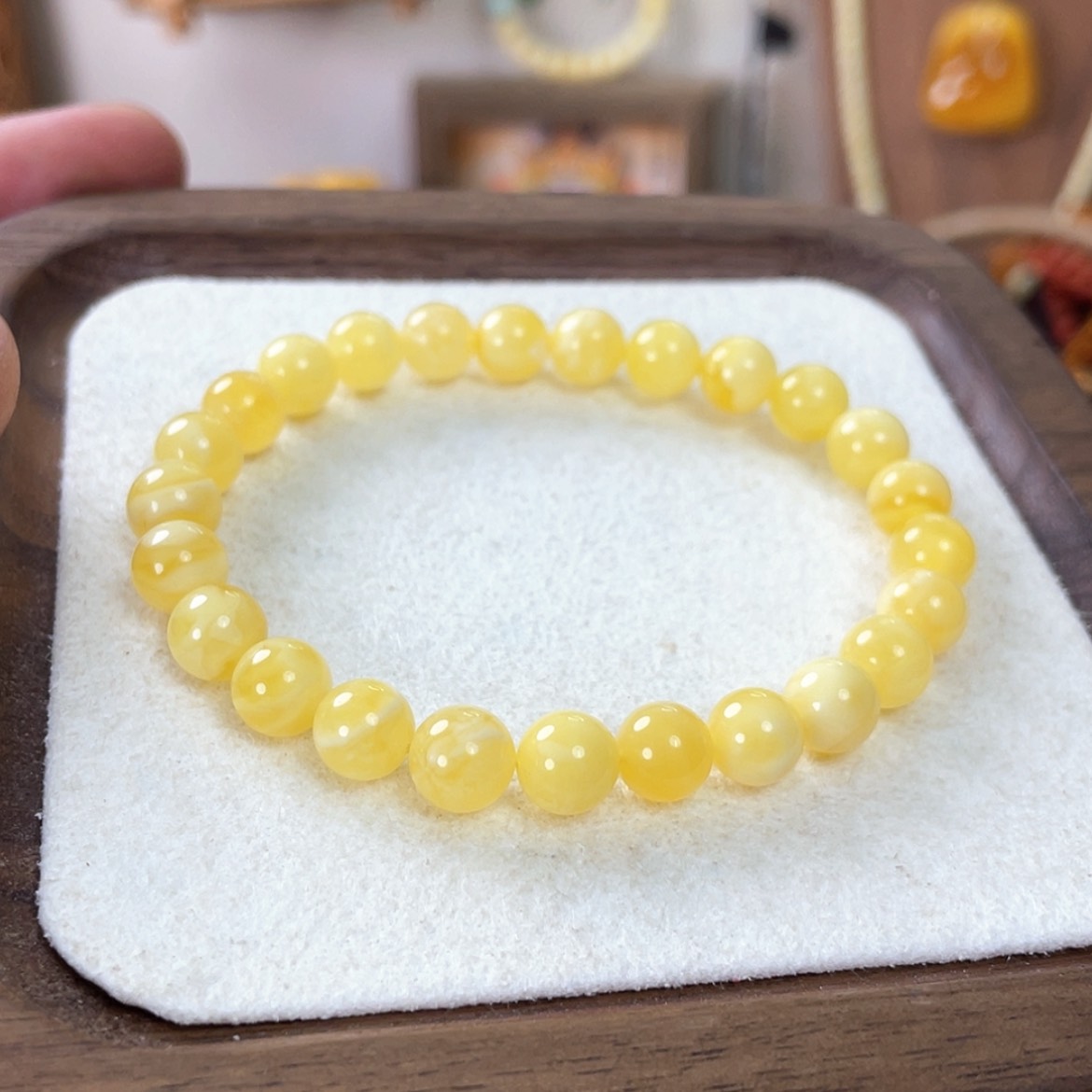 【闪购商品】蜜蜡手串未镶嵌天然蜜蜡
