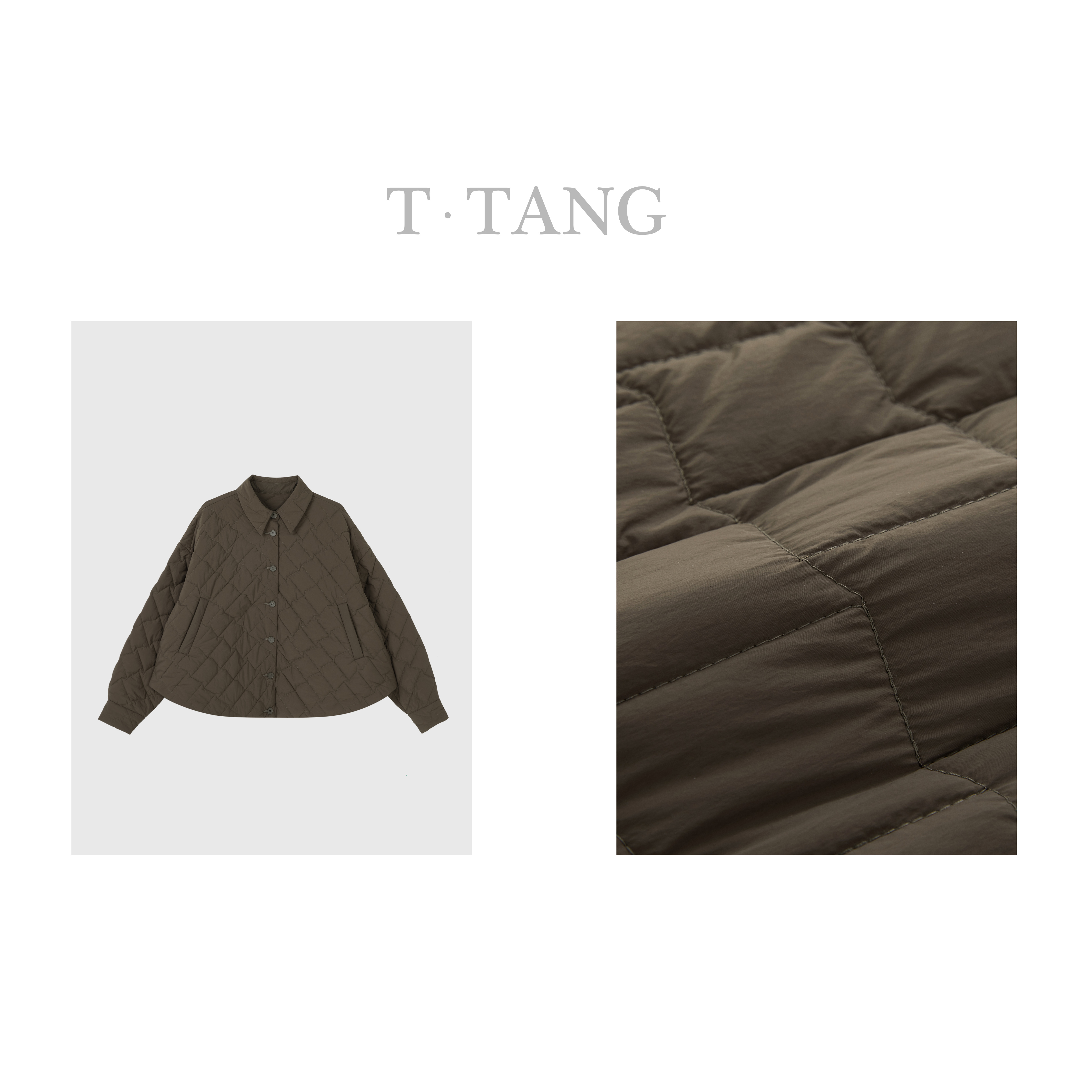 冬季高密盐缩防水面料时尚休闲百搭宽松保暖短款外套【6720】jj