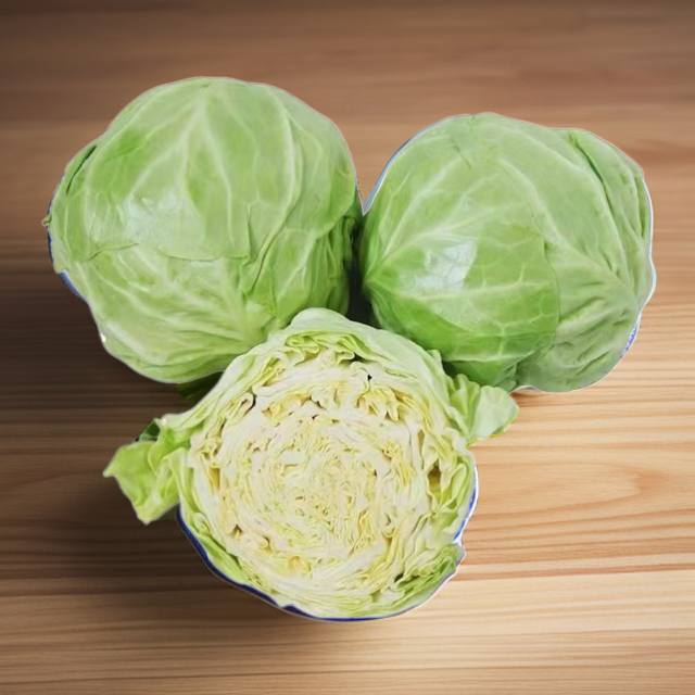 东北新鲜甘蓝卷心菜包心菜嘎达白圆白菜绿色包菜1斤/2斤/3斤