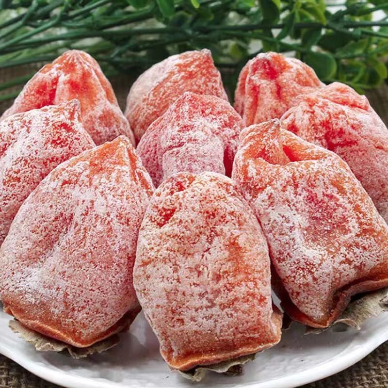 广西霜降流心吊柿饼【软糯香甜】自然晾晒手工独立小包装新鲜柿子饼