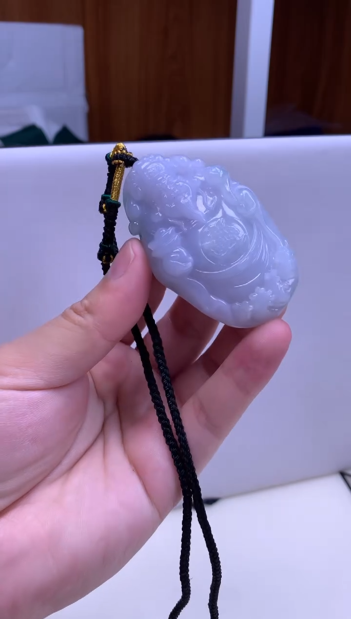 【闪购商品】翡翠颈饰未镶嵌天然a货翡翠