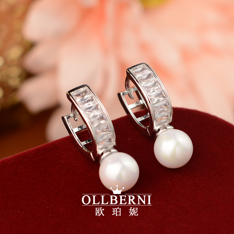 铜合金耳饰 耳环气质轻奢时尚设计师5599