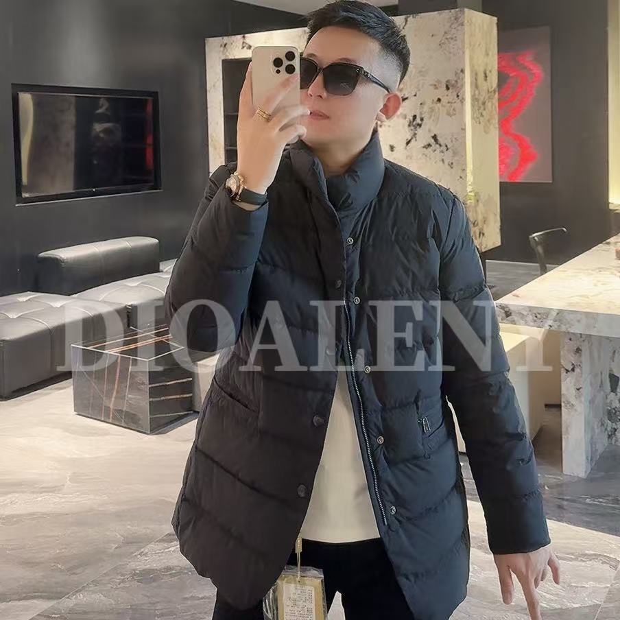 （缇&瑞）23758冬季轻奢羽绒服90鸭绒立领百搭外套