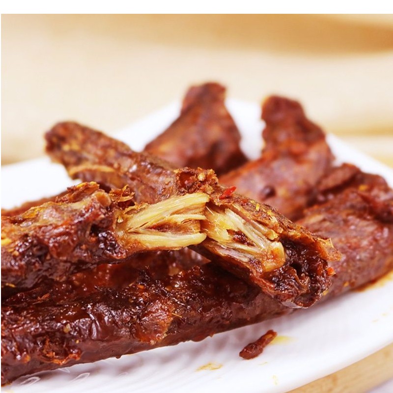 杉爱烤脖黑鸭味香辣鸭脖麻辣整根手工香辣味鸡脖子即食休闲美味