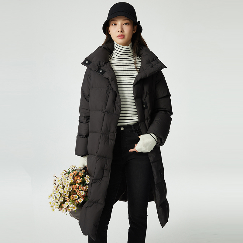 布景羽绒服女冬季新品BW34RR2334