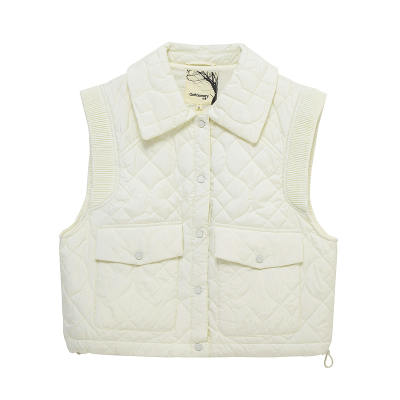 布景棉马甲女2025年冬季新品保暖背心BW34JC2312
