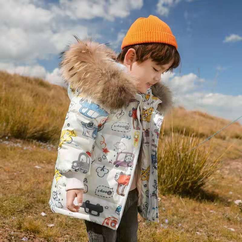 波司豋清仓折扣儿童羽绒服男女童中小童2022新款男孩女孩宝宝冬外