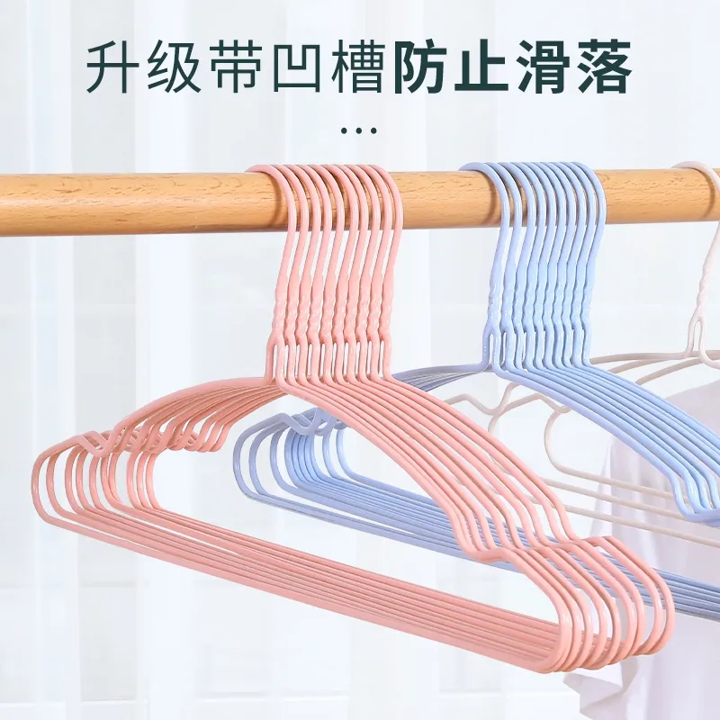 【新店福利 2元10个】衣架家用晾衣服架挂钩晒衣架子宿舍学生衣挂