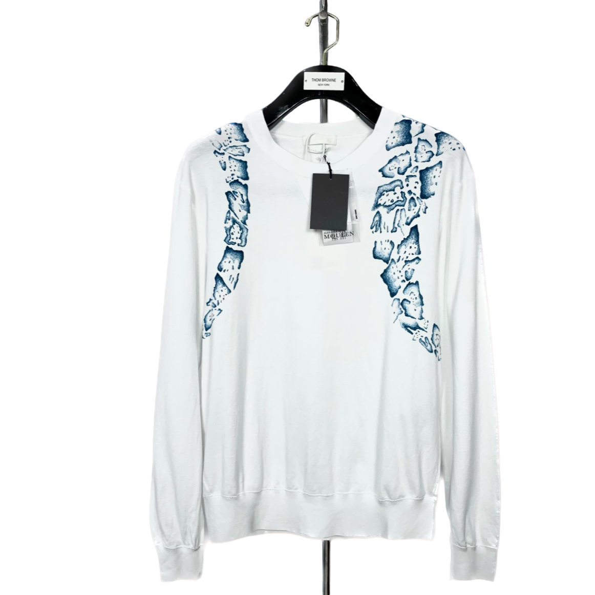 全新带吊 HM 004790 Alexander McQueen 双肩图案印花  M码