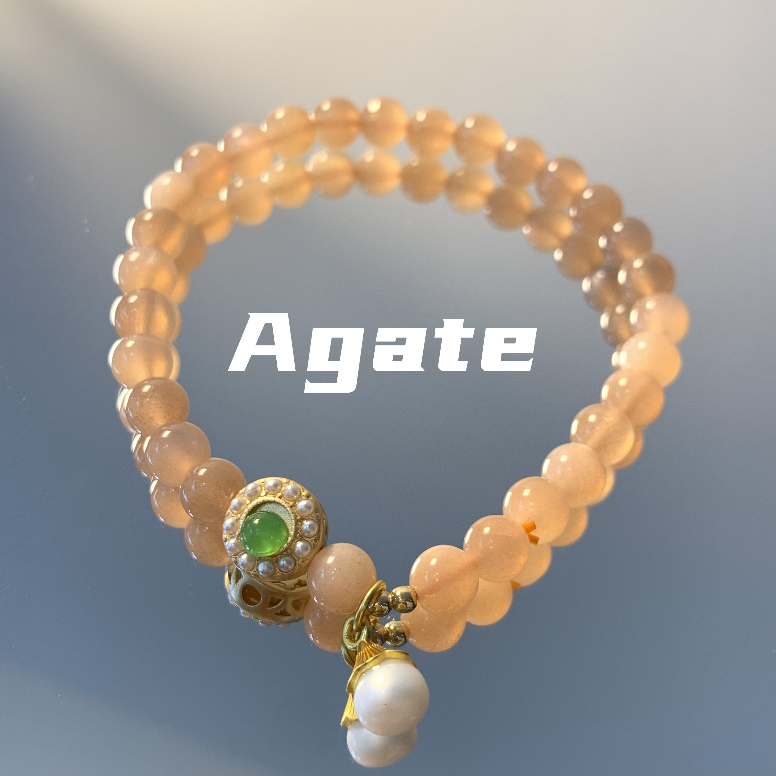 S24 太阳石单圈气质手链 多样性发颜色微差 发货件数一