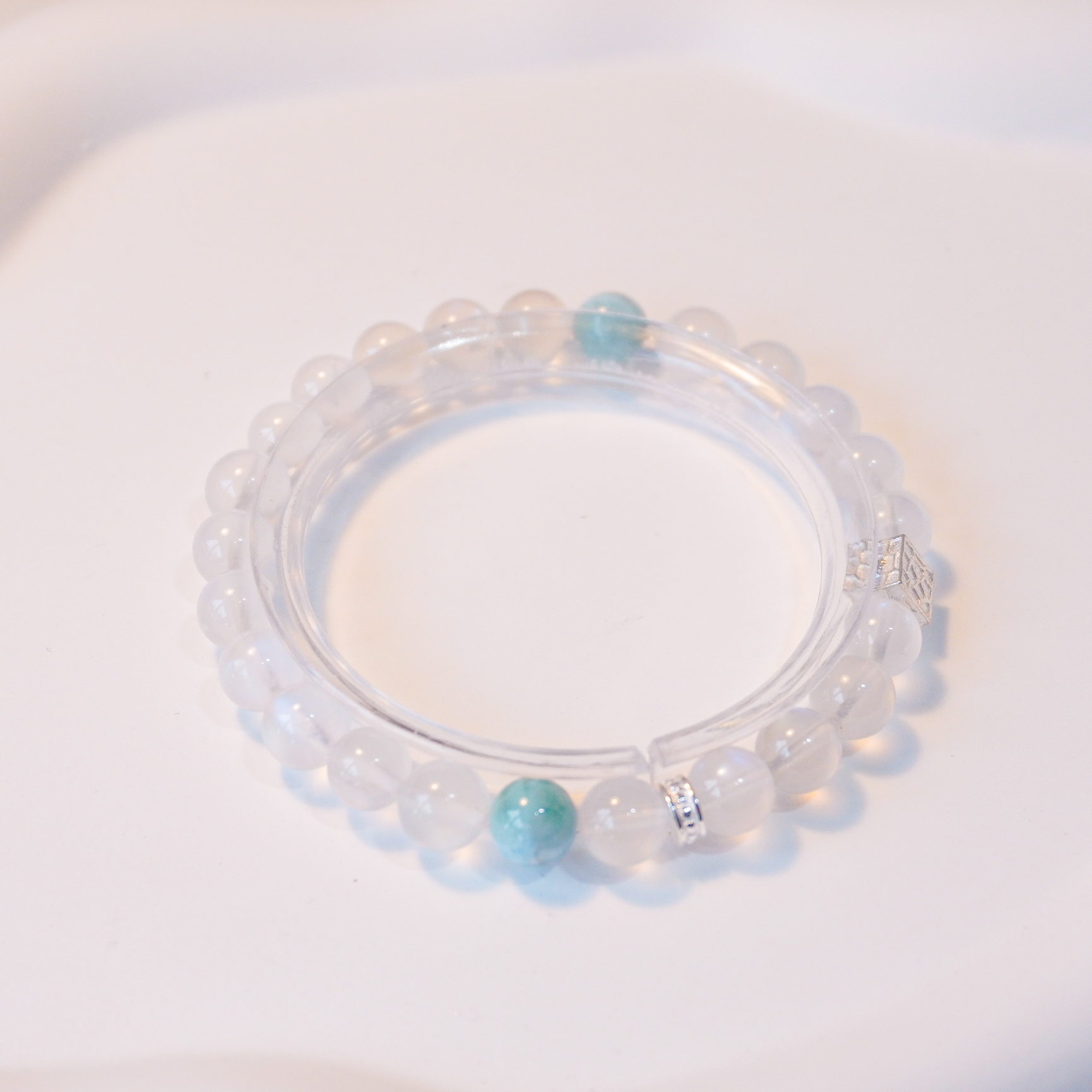 月光石手链 A63  多样性发颜色微差 发货件数一