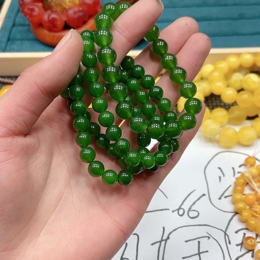 【闪购商品】琥珀手链未镶嵌Q88
