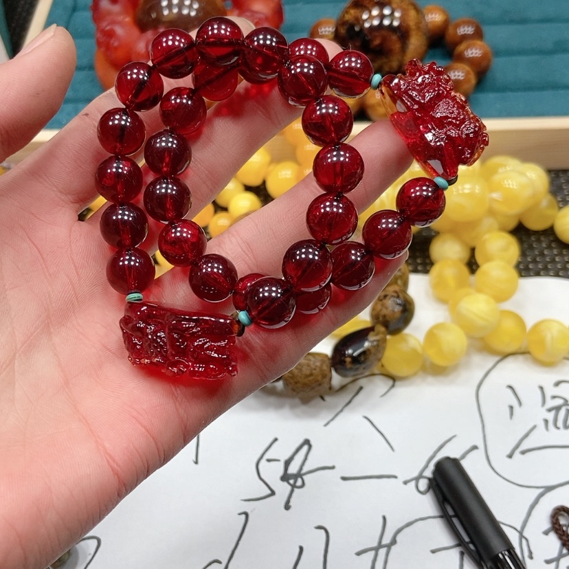 【闪购商品】琥珀手链未镶嵌Q70