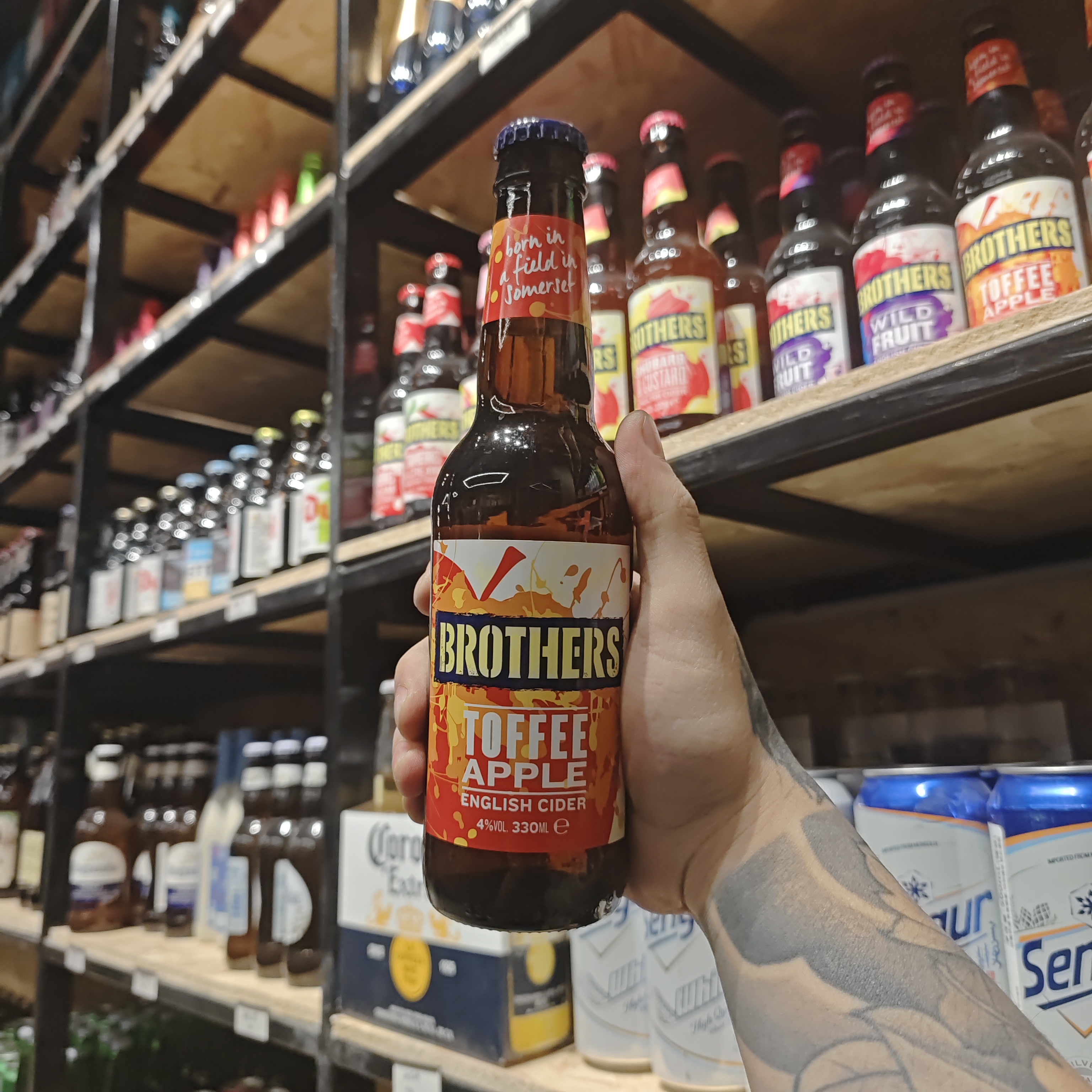 brother/兄弟焦糖苹果味330ml